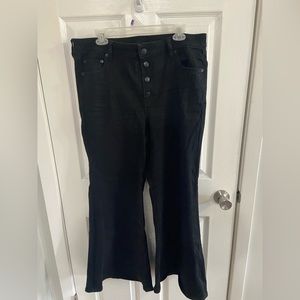 American Eagle Black Festival Flares